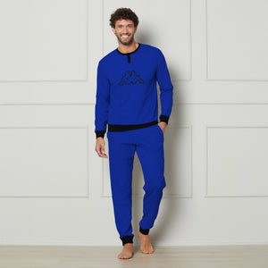 Pigiama Uomo in cotone casual scollo a serafino Kappa KMS25402 
