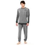 Pigiama Kappa uomo caldo cotone 21267 grigio