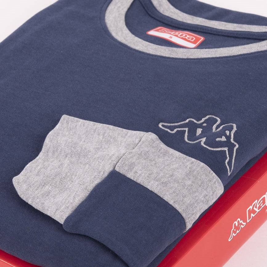 Pigiama Kappa uomo caldo cotone 21267 navy