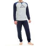 Pigiama uomo calibrato Kappa 21270 conformato caldo cotone jeans