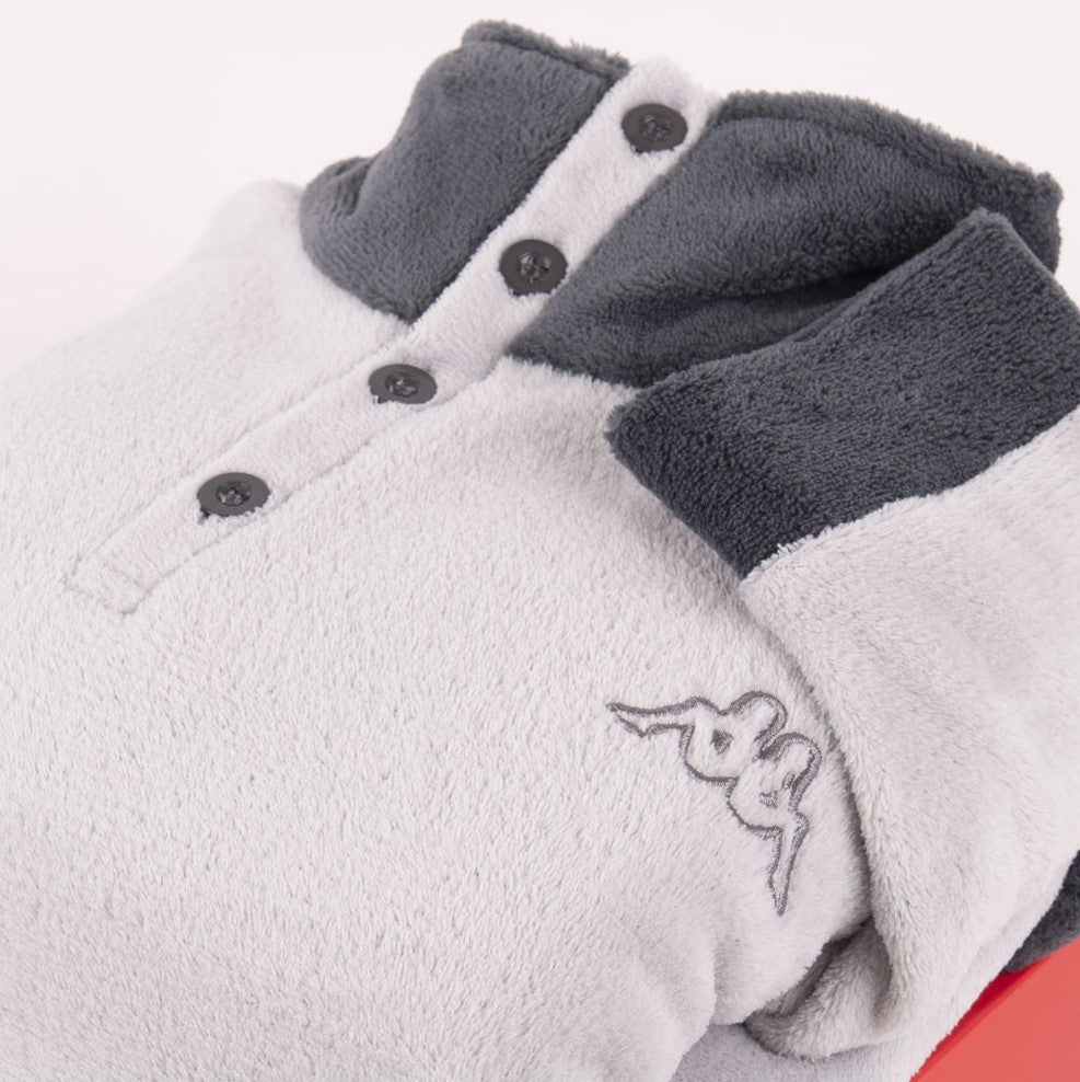 Pigiama uomo coral Kappa caldissimo 21296 grigio