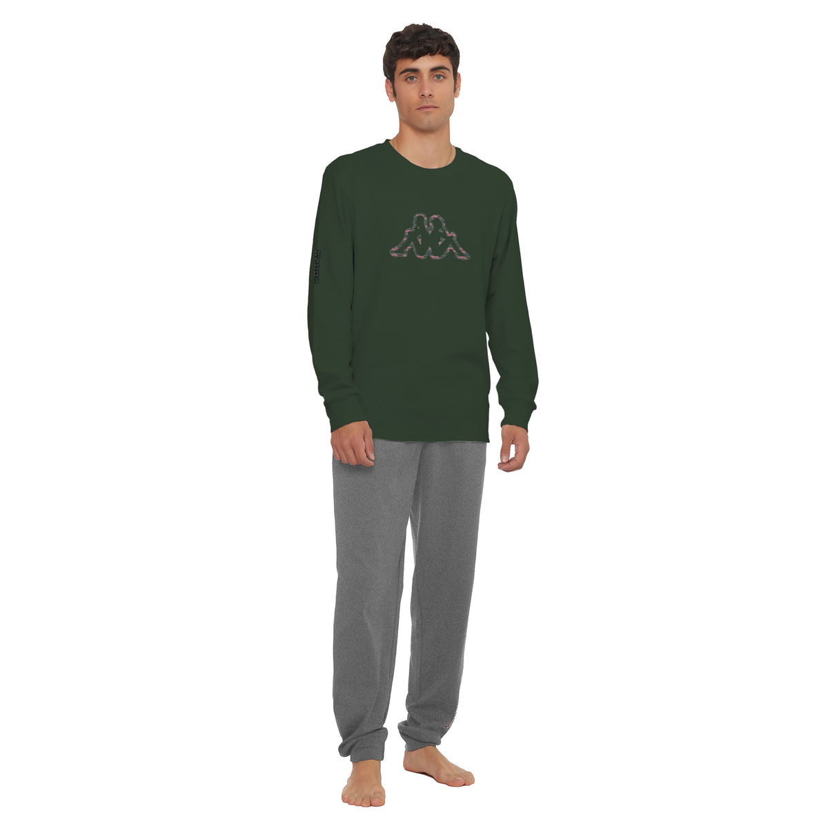 Pigiama uomo in caldo cotone Kappa KMW24615