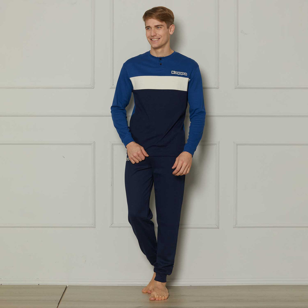 Pigiama uomo caldo cotone Kappa KMW25018