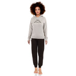 Pigiama tuta donna Kappa 21361 con cappuccio cotone primaverile leggero