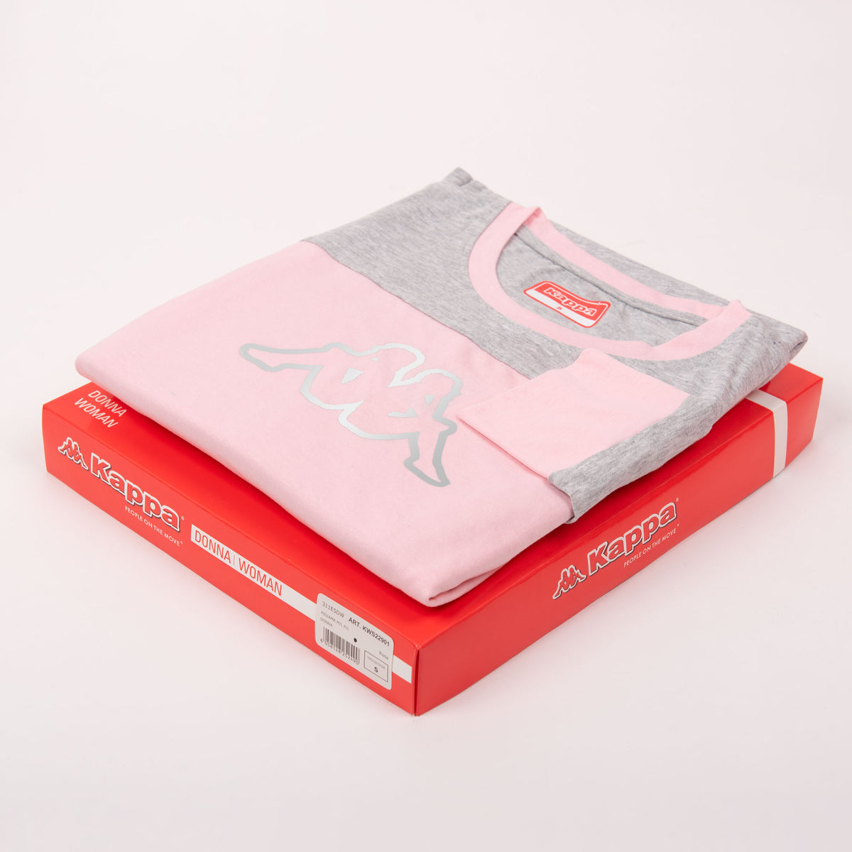 Pigiama donna Kappa KWS 22901 cotone rosa
