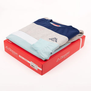 Pigiama donna stile tuta Kappa KWS 22971 cotone cielo