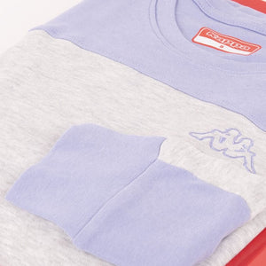 Pigiama Kappa donna caldo cotone 21386 grigio lilla
