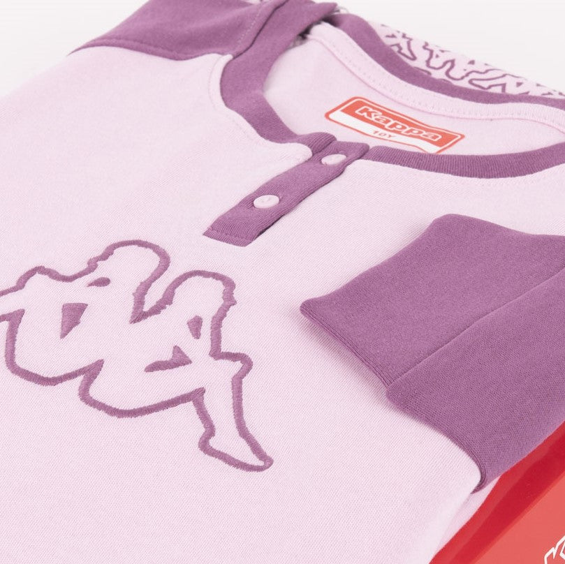 Pigiama bimba ragazza caldo cotone rosa Kappa 21387 rosa
