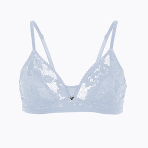Reggiseno Lovable senza ferretto Lovable L0CCF pizzo e tulle cielo