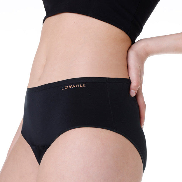 Slip assorbente lavabile Lovable midi 9L0CIU in cotone elasticizzato