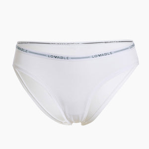 Slip Donna in cotone e modal con elastico loggato LOVABLE L0DE6