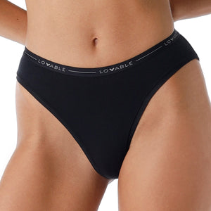 Slip Donna in cotone e modal con elastico loggato LOVABLE L0DE6