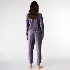 Pigiama stile tuta homewear in ciniglia Lovable L0DN4