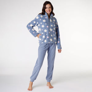 Pigiama Donna in caldo coral con stelline Lovable L0DNY