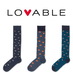 Calze Lunghe Uomo a fantasia Set da 3 pezzi Lovable L0DRH