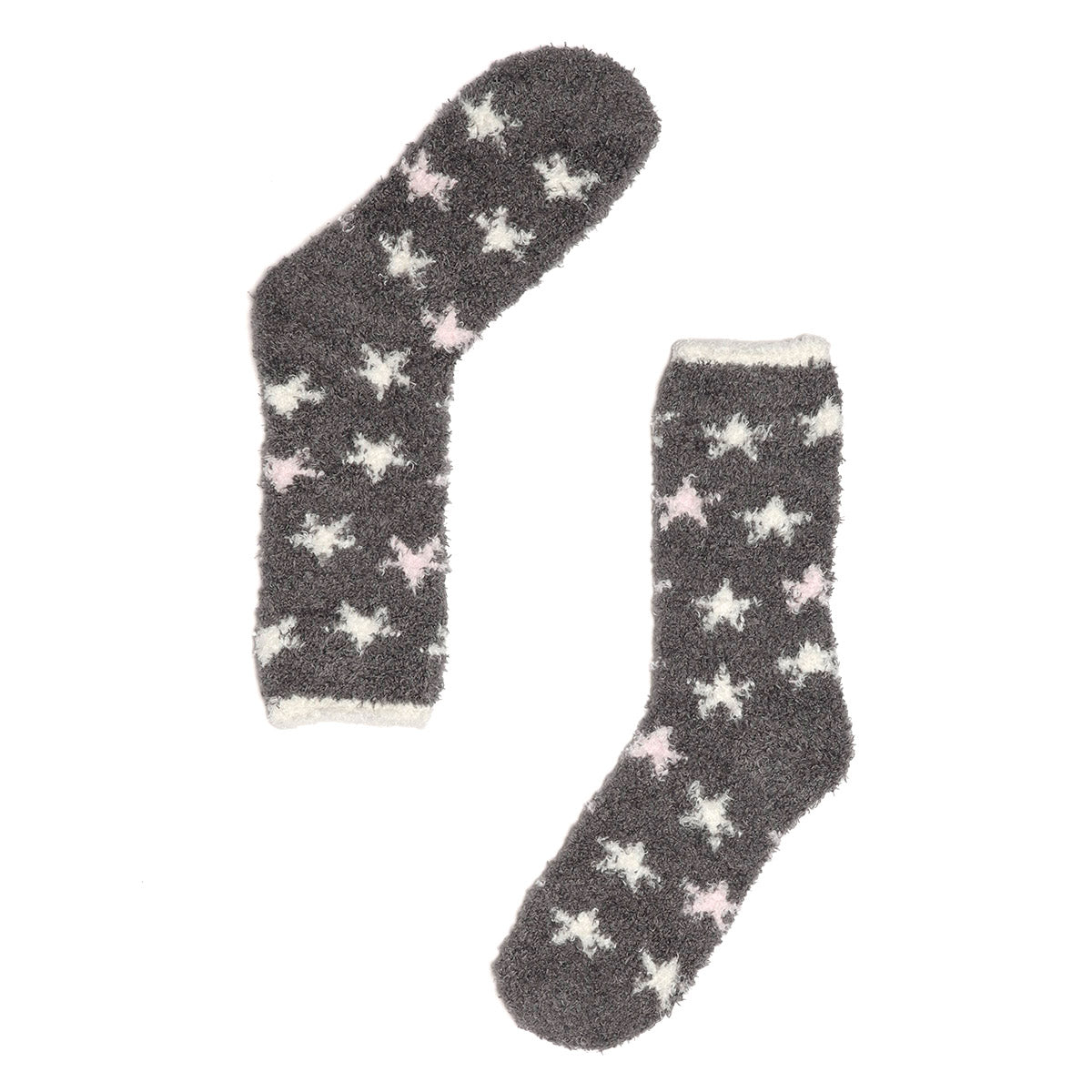 Calze Donna con Pelliccetta e Fantasia Stelline set da 2 paia LOVABLE L0DRU