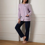 Pigiama donna maglia aperta in pile Lovable L0EAE
