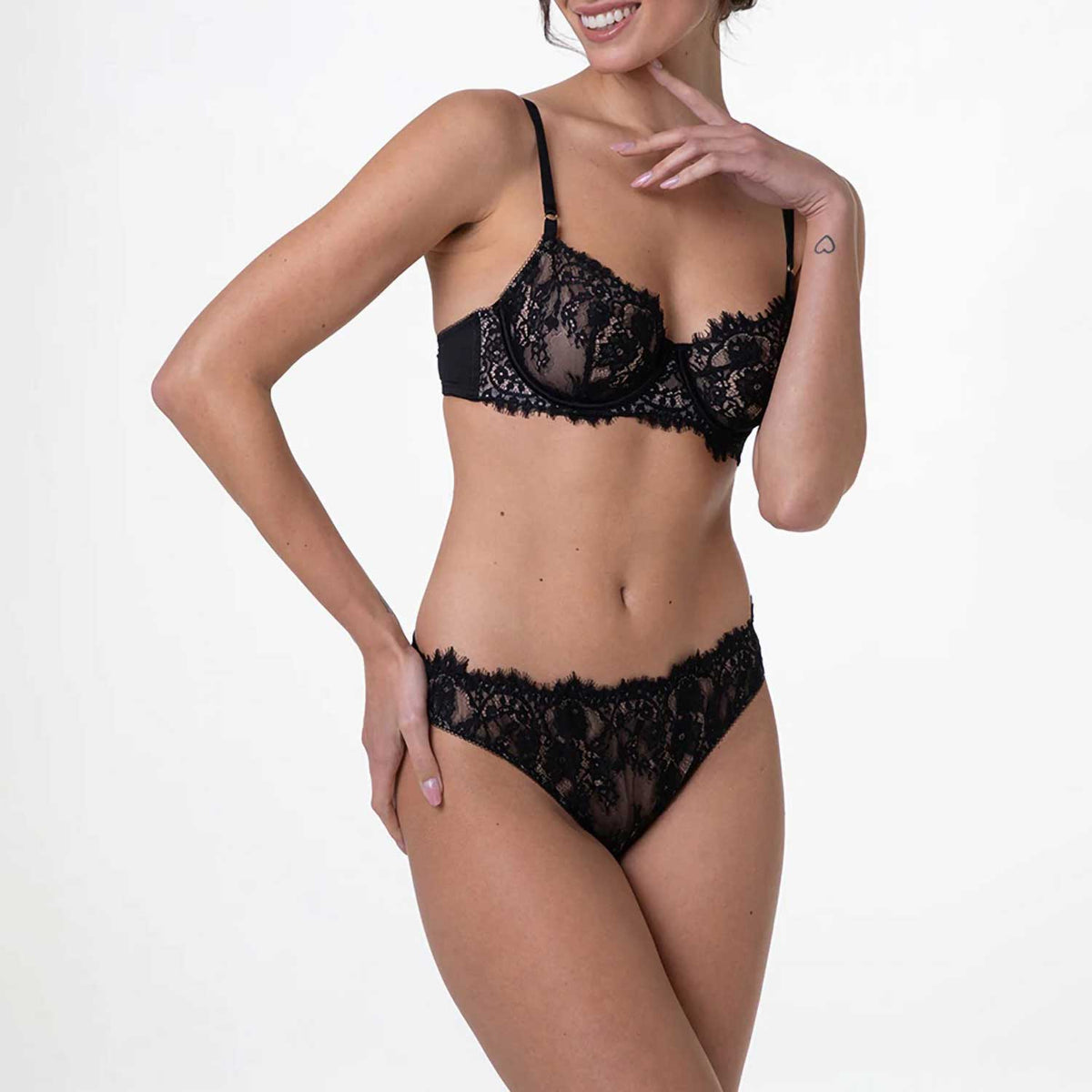 Slip Midi Le Studio in pizzo Lovable L0EE8