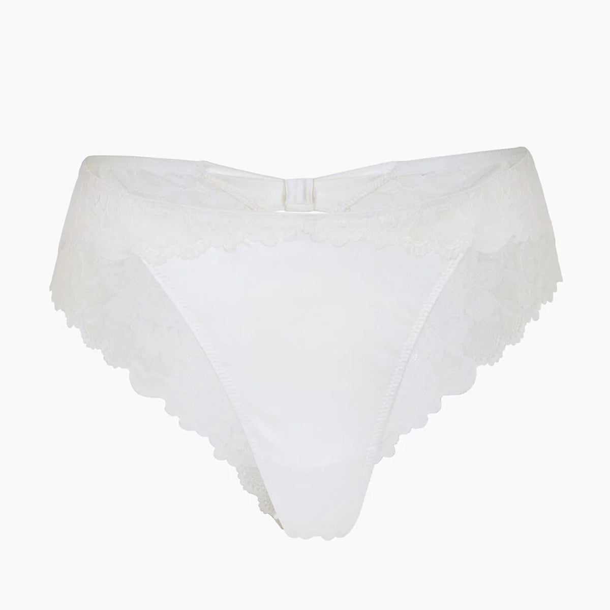Slip brasiliana in pizzo e microfibra traslucida Lovable L0ETU