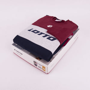 Pigiama donna Lotto LA6036 cotone felpato blu