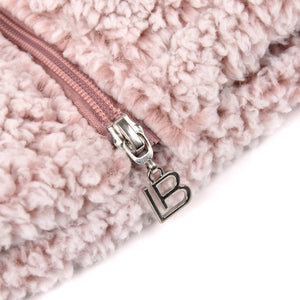 Giacca donna invernale pile sherpa Laura Biagiotti BPJ96592B rosa blush