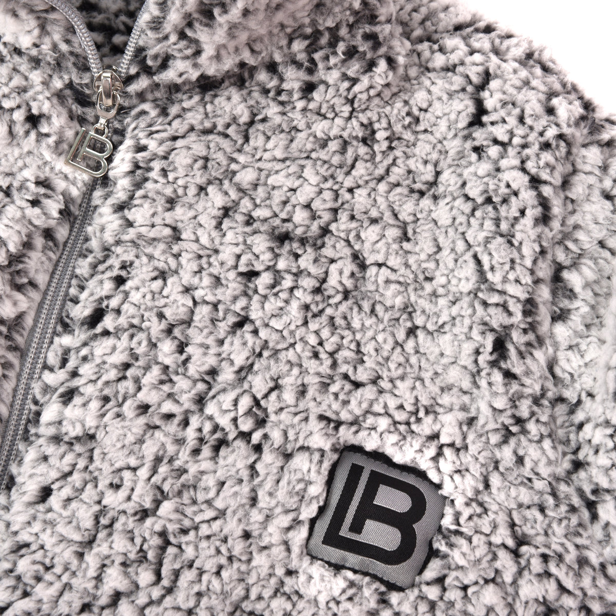 Giacca donna invernale pile sherpa Laura Biagiotti BPJ96592B grigio