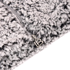 Giacca donna invernale pile sherpa Laura Biagiotti BPJ96592B grigio