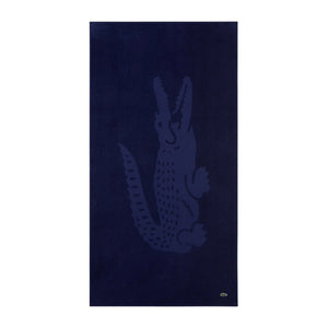 Telo mare in spugna di cotone Lacoste Lsport