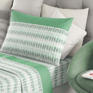 Lenzuola letto 100% cotone naturale Irge Ginevra Gioele
