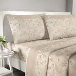Completo letto Irge matrimoniale cotone con smerlo Praga Bouquet