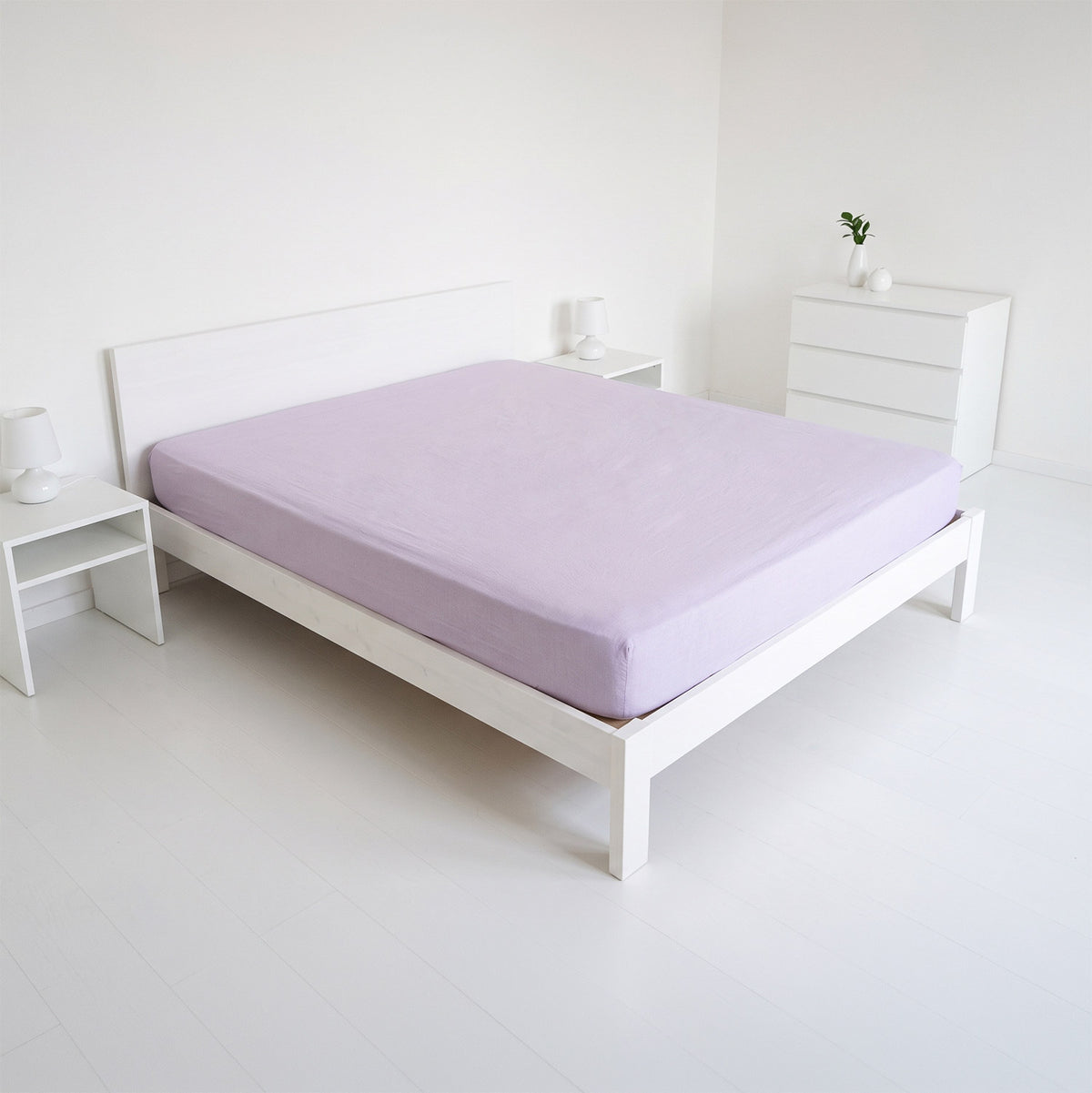 Lenzuolo di sotto con angoli Zer0bed 100% cotone