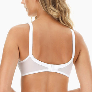 Reggiseno Lepel Cinzia senza ferretto semi imbottita pizzo 