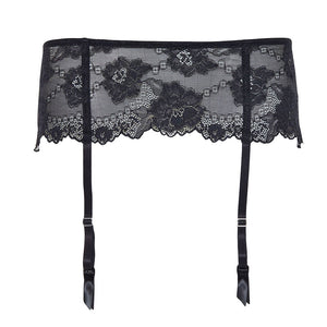 Reggicalze sexy Lormar Lux in pizzo elasticizzato