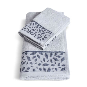 Vingi set asciugamani viso + ospite Lory cotone