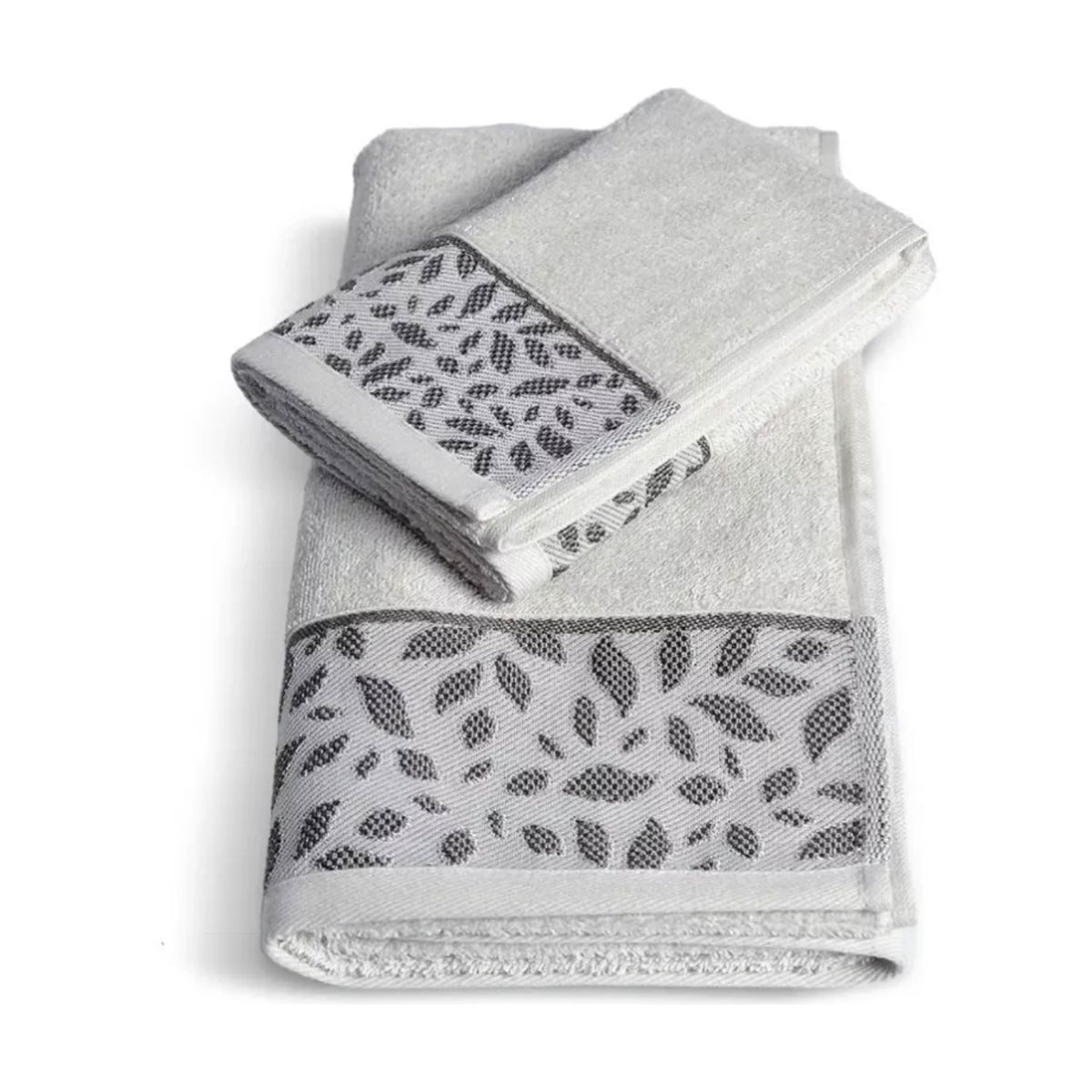 Vingi set asciugamani viso + ospite Lory cotone