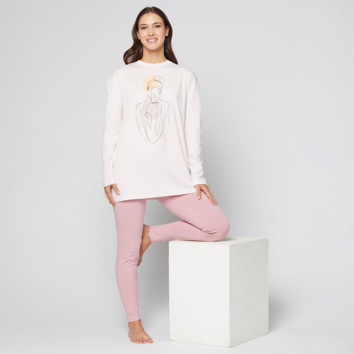 Pigiama Donna primaverile 100% cotone Cippi LOS548