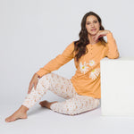 Pigiama Donna con margherita in cotone Cippi Love It LOS549