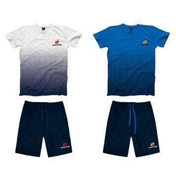 Pigiama uomo Lotto lp5055 t-shirt e pantaloncino homewear