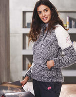 Pigiama donna tuta Lotto la3020 grigio invernale in pile