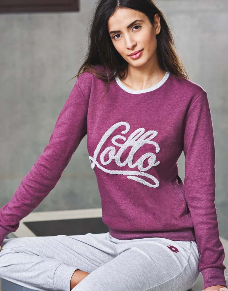 Pigiama donna Lotto lp1011 invernale in caldo cotone