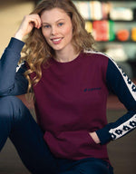 Pigiama donna Lotto LP1026 felpato bordeaux