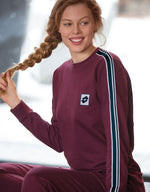 Pigiama donna Lotto LP1028 felpato bordeaux