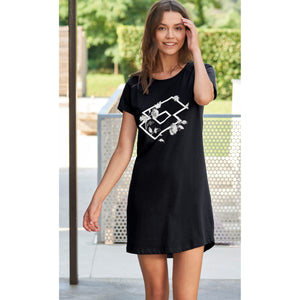 Maxi maglia Lotto LP2057 manica corta nero