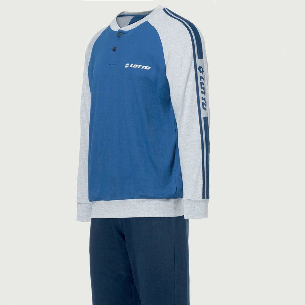 Pigiama uomo caldo cotone Lotto LP2124