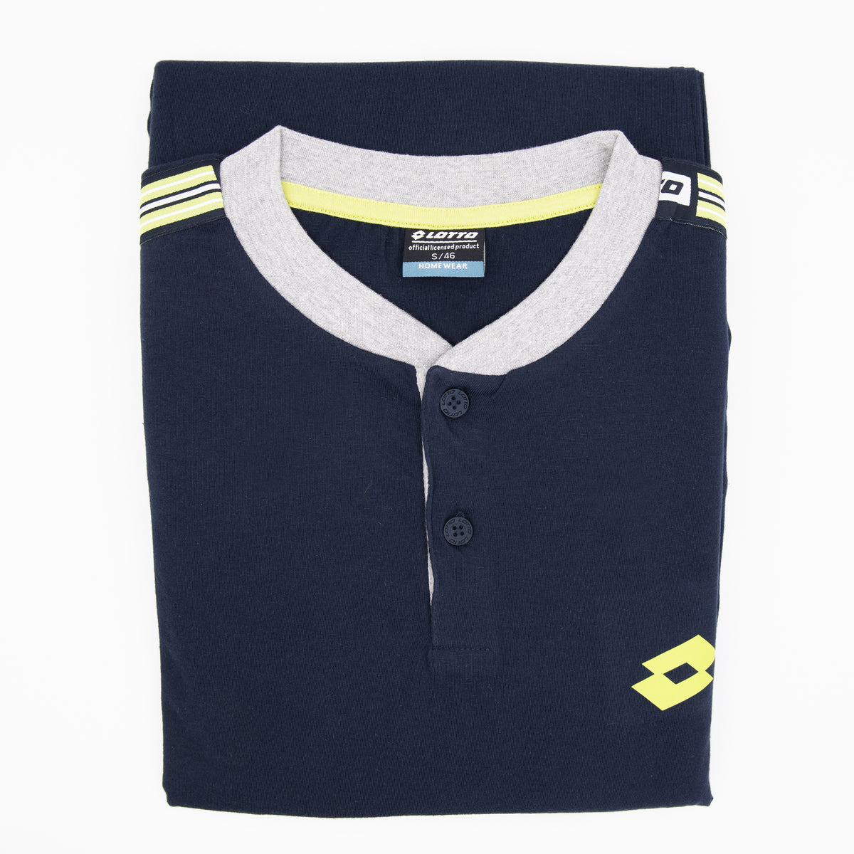 Pigiama uomo Lotto LP4054 cotone blu