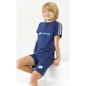 Pigiama bimbo Lotto LP7024 corto cotone jeans