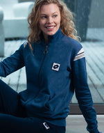 Pigiama donna Lotto LA3024 felpato denim