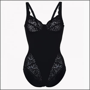 Body senza ferretto Lovable Lov'ring 13990 contenitivo cotone e pizzo