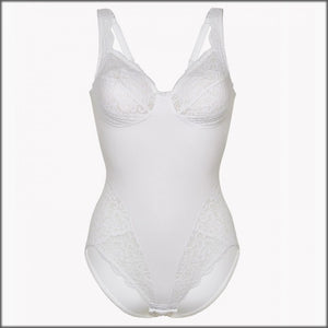 Body senza ferretto Lovable Lov'ring 13990 contenitivo cotone e pizzo