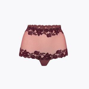 Slip vita alta ricamo floreale e trasparenze Lovable L0FAN